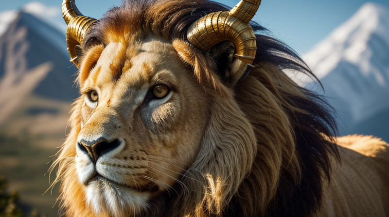 Zodiac partnership symbols Leo Capricorn working together